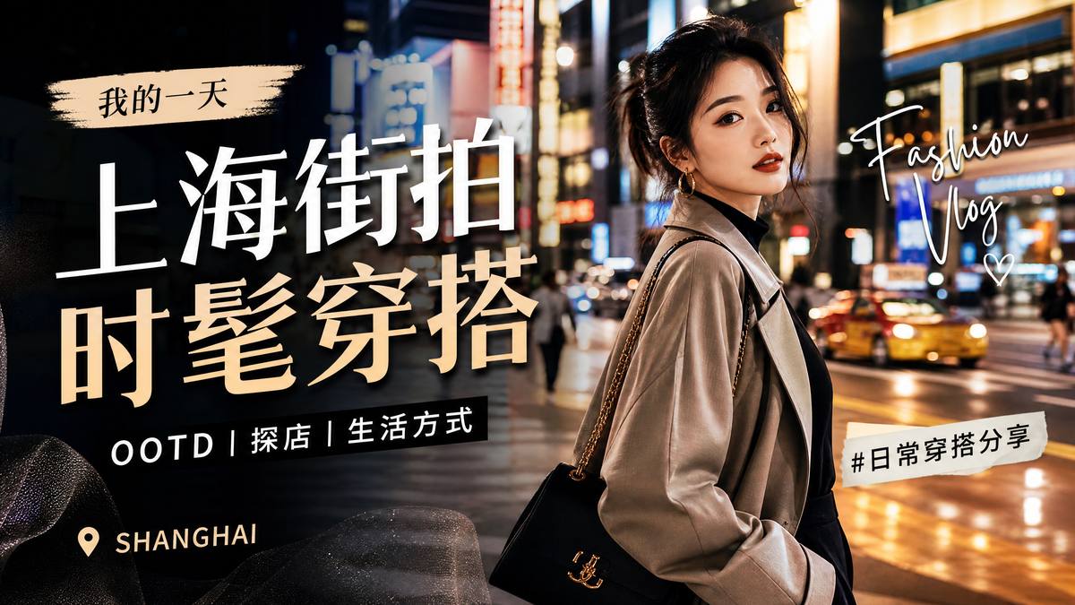 草莓视频时尚视频-上海街拍穿搭视频